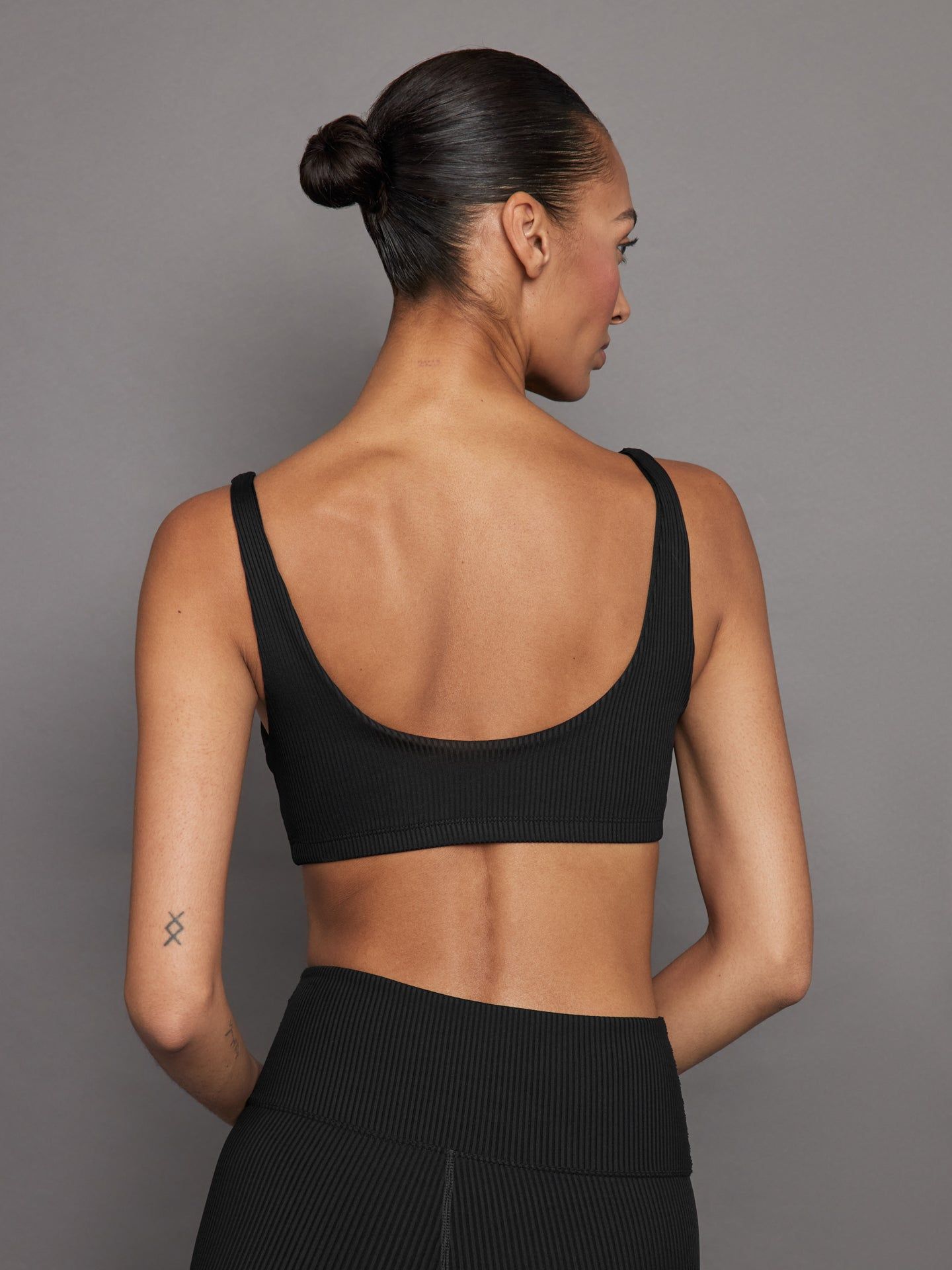 Ribbed Bra - Black sold by Carbon38 product image thumbnail 2