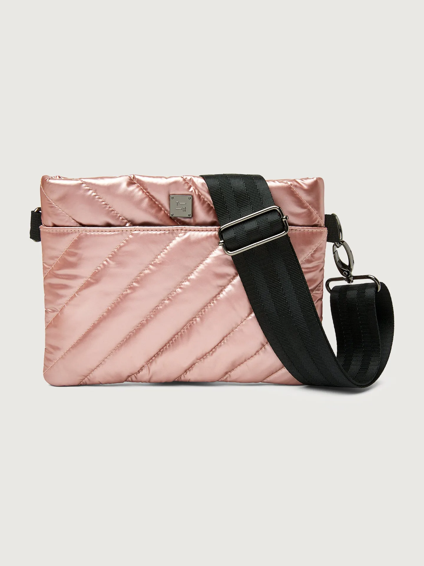 Diagonal Bum Bag 2.0 - Pearl Blush / Black / Black Web sold by Carbon38 product image thumbnail 2