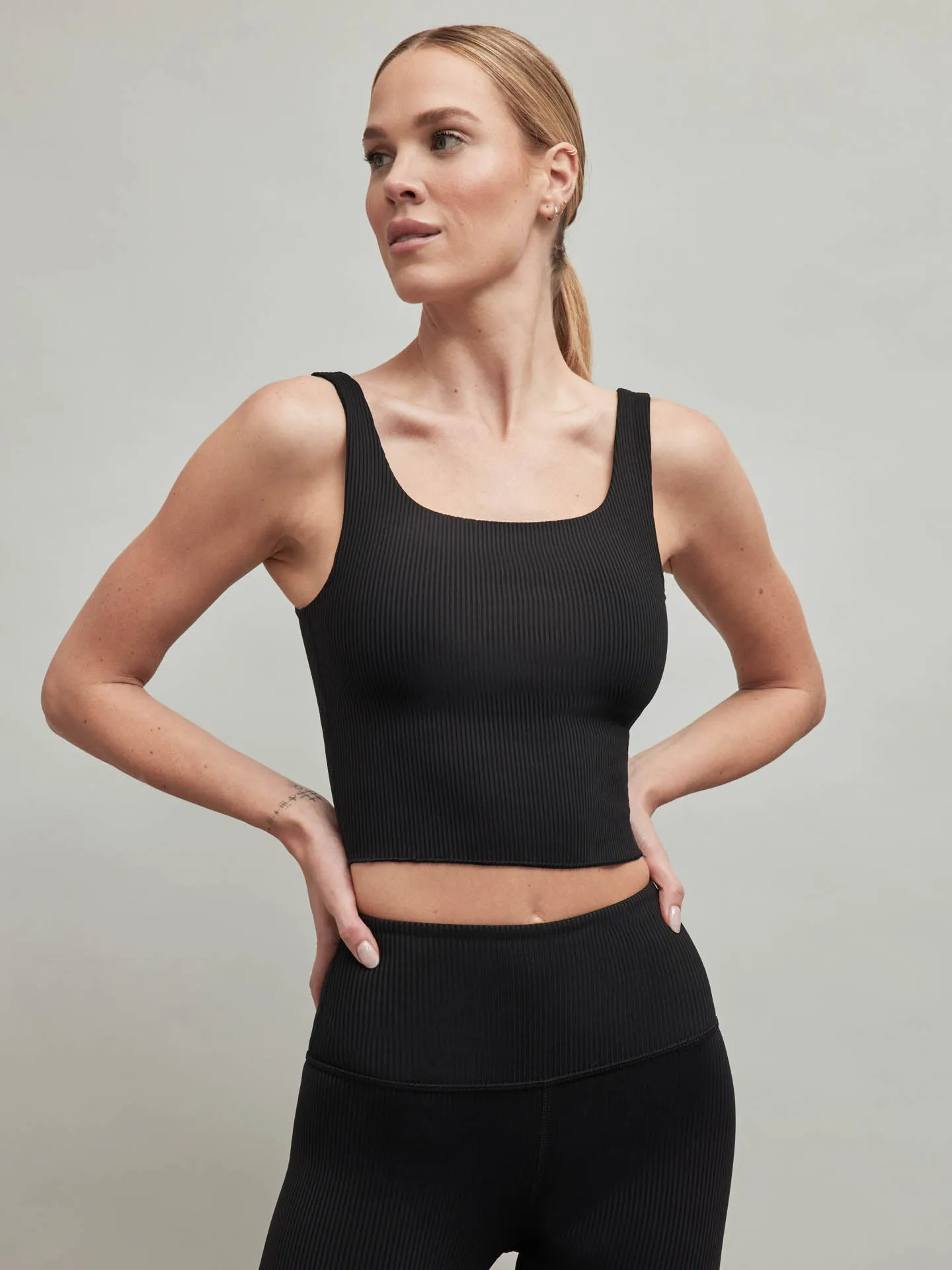 RIBBED TANK AND 7/8 LEGGING BUNDLE sold by Carbon38 product image thumbnail 4