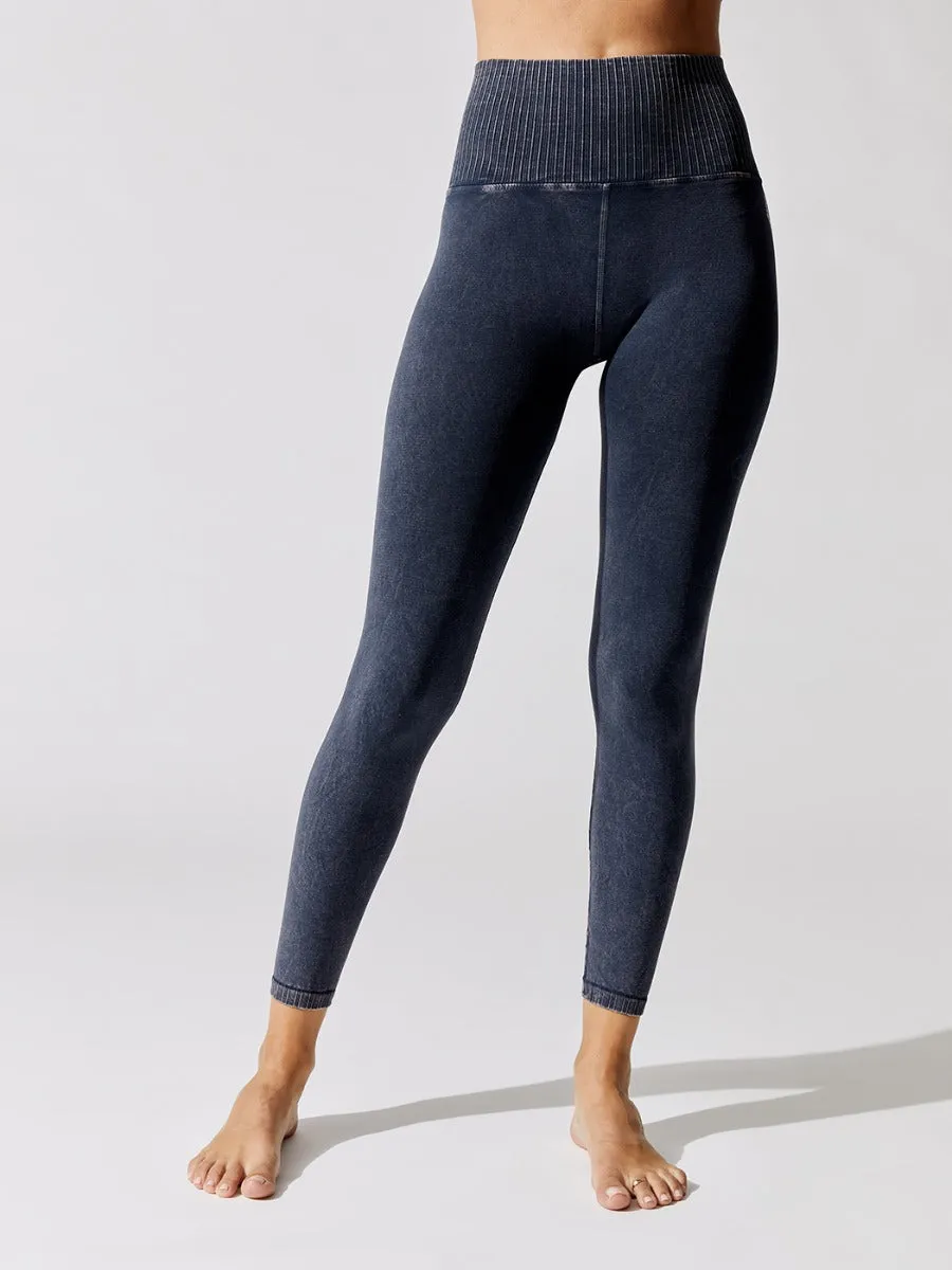 Good Karma Legging - Navy sold by Carbon38