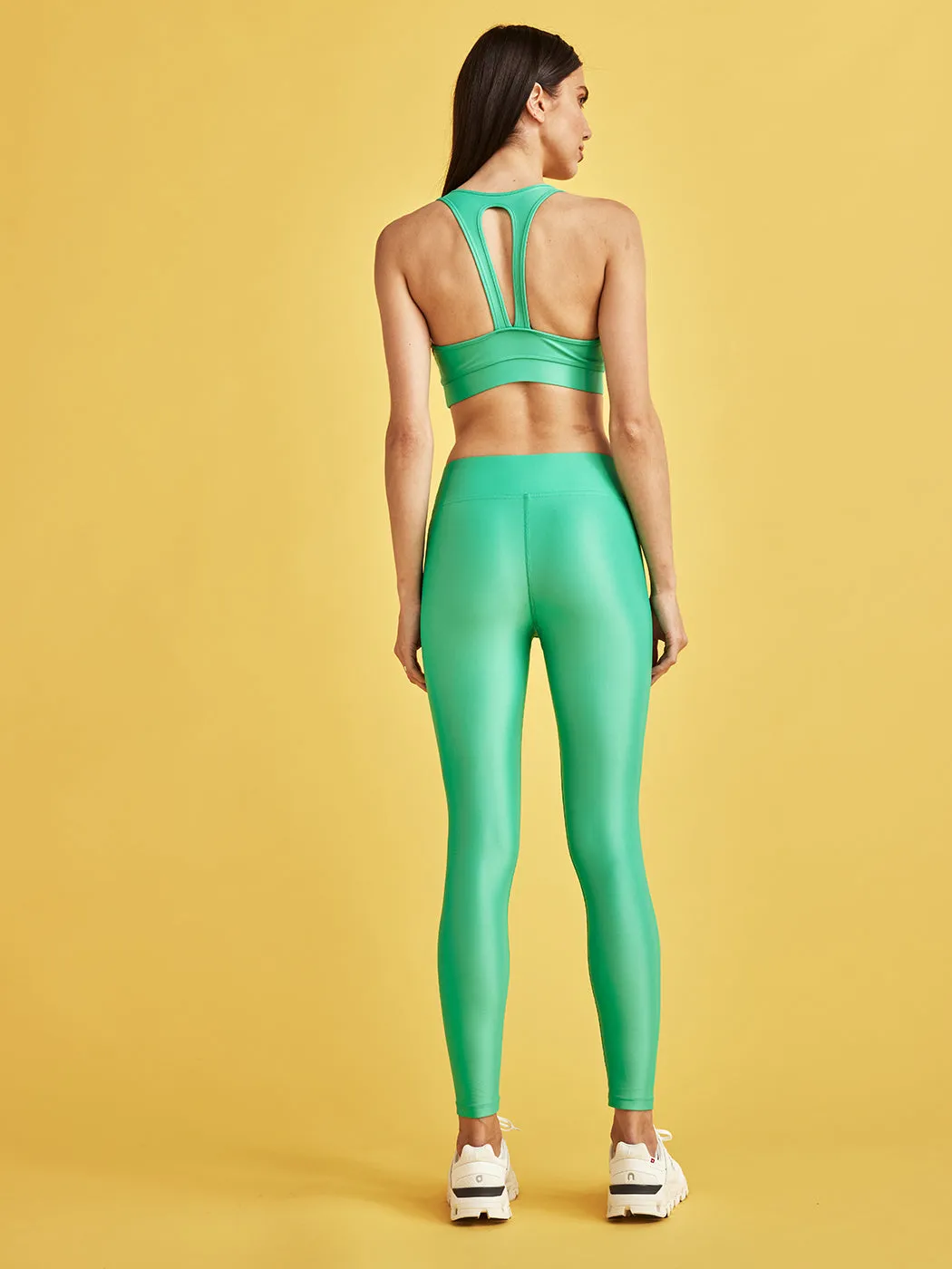 Regular Rise 7/8 Legging in Takara Shine - Digital Green sold by Carbon38 product image thumbnail 5