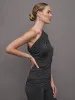 Lazy Diana Top - Dark Grey sold by Carbon38