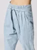 Muardo Waist Tie Trousers - Light Blue sold by Carbon38