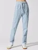 Muardo Waist Tie Trousers - Light Blue sold by Carbon38