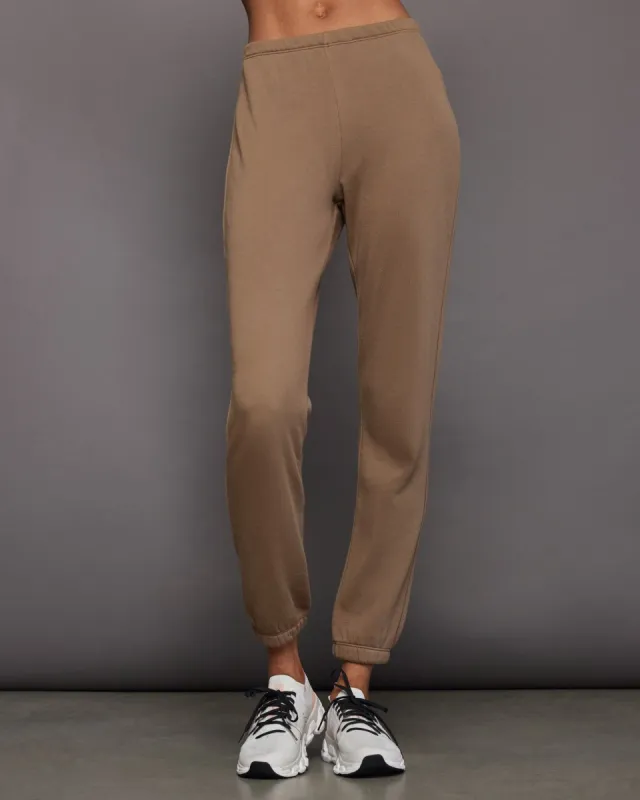 Slim Leg Sweatpant - Caribou sold by Carbon38