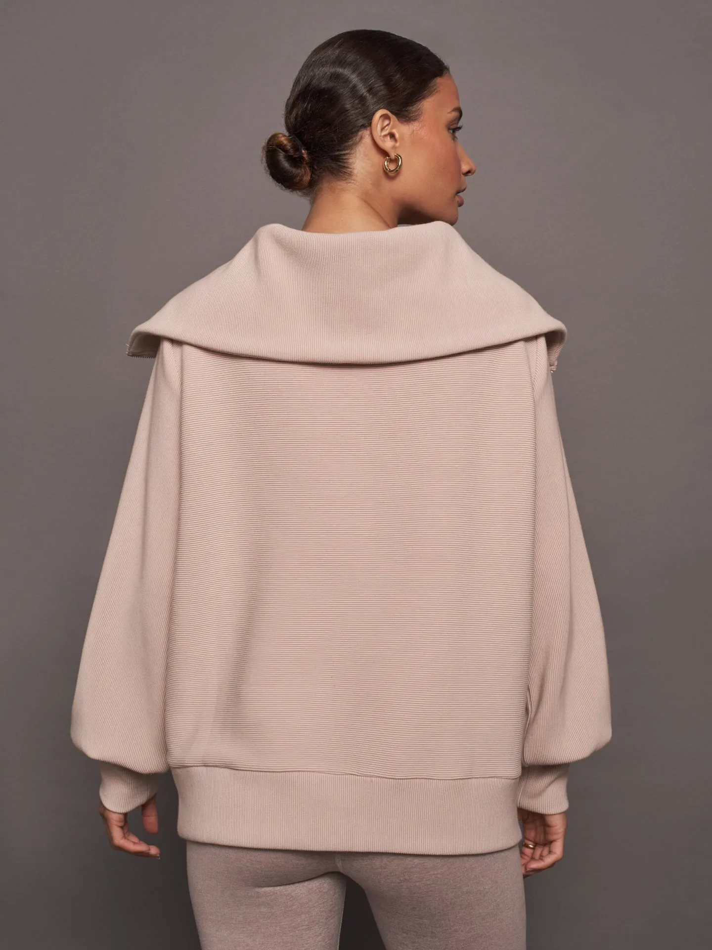 Vine Half Zip - Mushroom sold by Carbon38 product image thumbnail 3