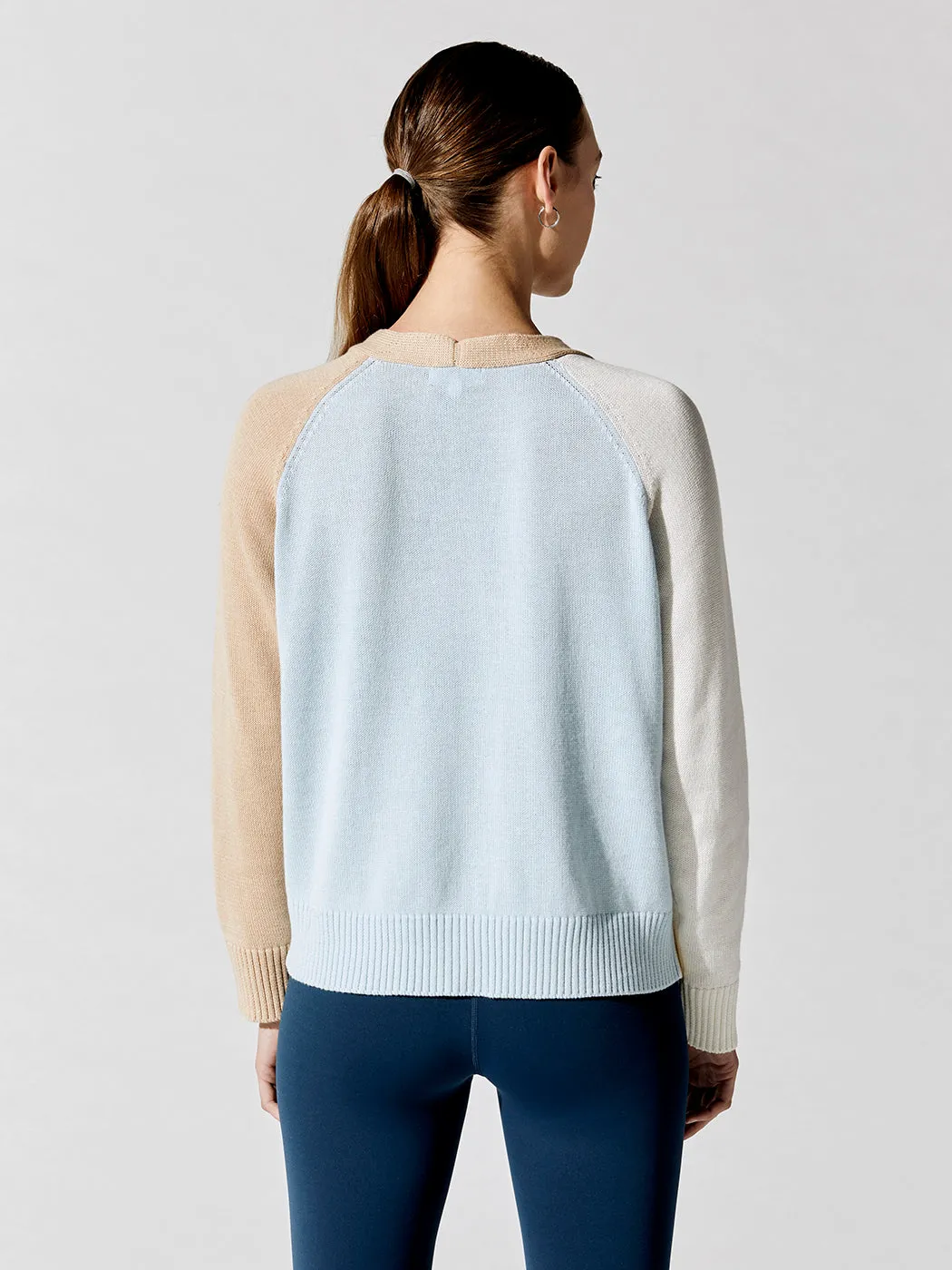 Contrast Cardigan - Oat Multi sold by Carbon38 product image thumbnail 3