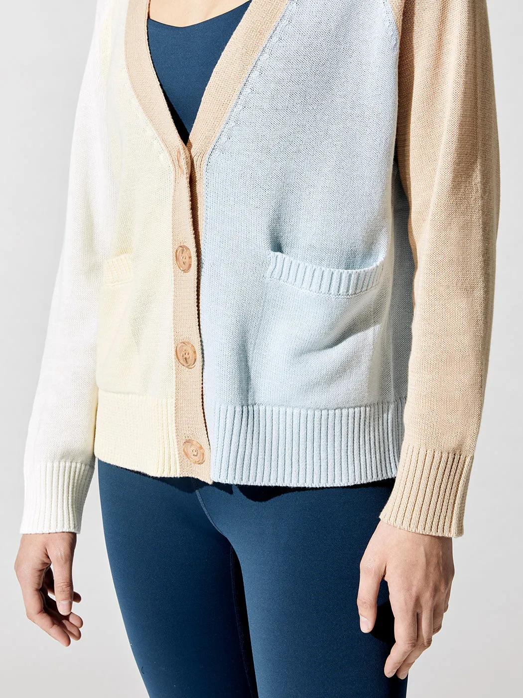 Contrast Cardigan - Oat Multi sold by Carbon38 product image thumbnail 4