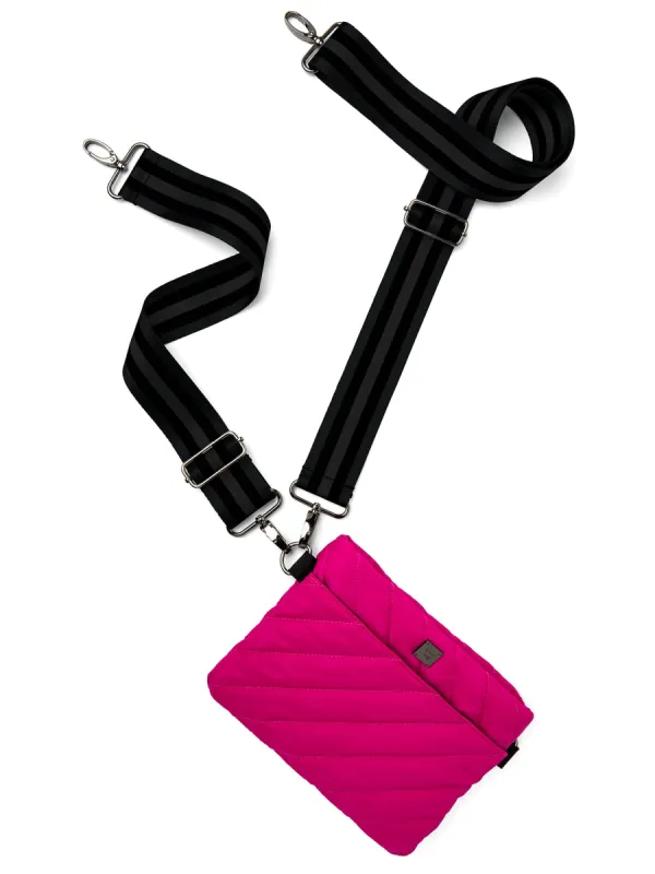 Diagonal Bum Bag 2.0 - FUCHSIA NOIR sold by Carbon38