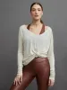 Genteel Cashmere Long Sleeve - Bone sold by Carbon38