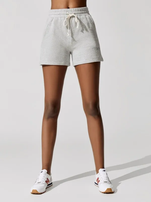 Sunnyside Jogger Short - Heather Grey sold by Carbon38