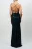Forest Green Sequinned Long Evening Gown MC1825023 sold by Cargo