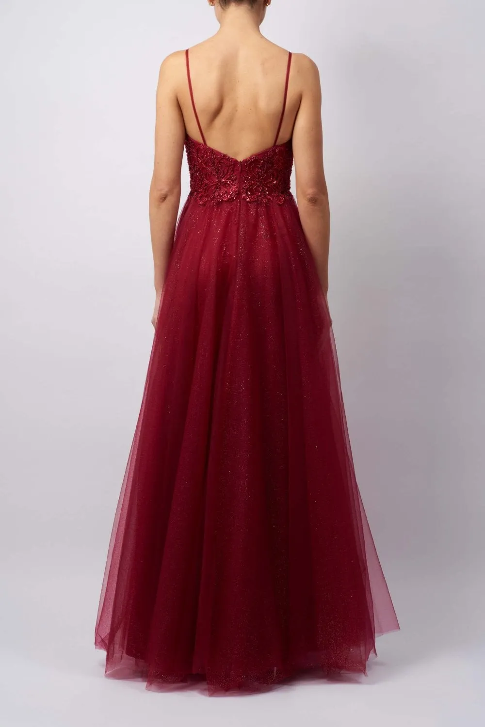 Steel Blue Tulle Ballgown MC119013 sold by Cargo product image thumbnail 2