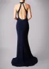Navy Mascara Tear Drop Back Gown MC181206P sold by Cargo