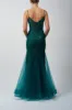 Green Mascara MC113215 Lace & Tulle Mermaid Corset Dress sold by Cargo