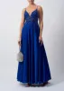 Mascara London Royal Blue MC122038 Satin Prom Dress sold by Cargo