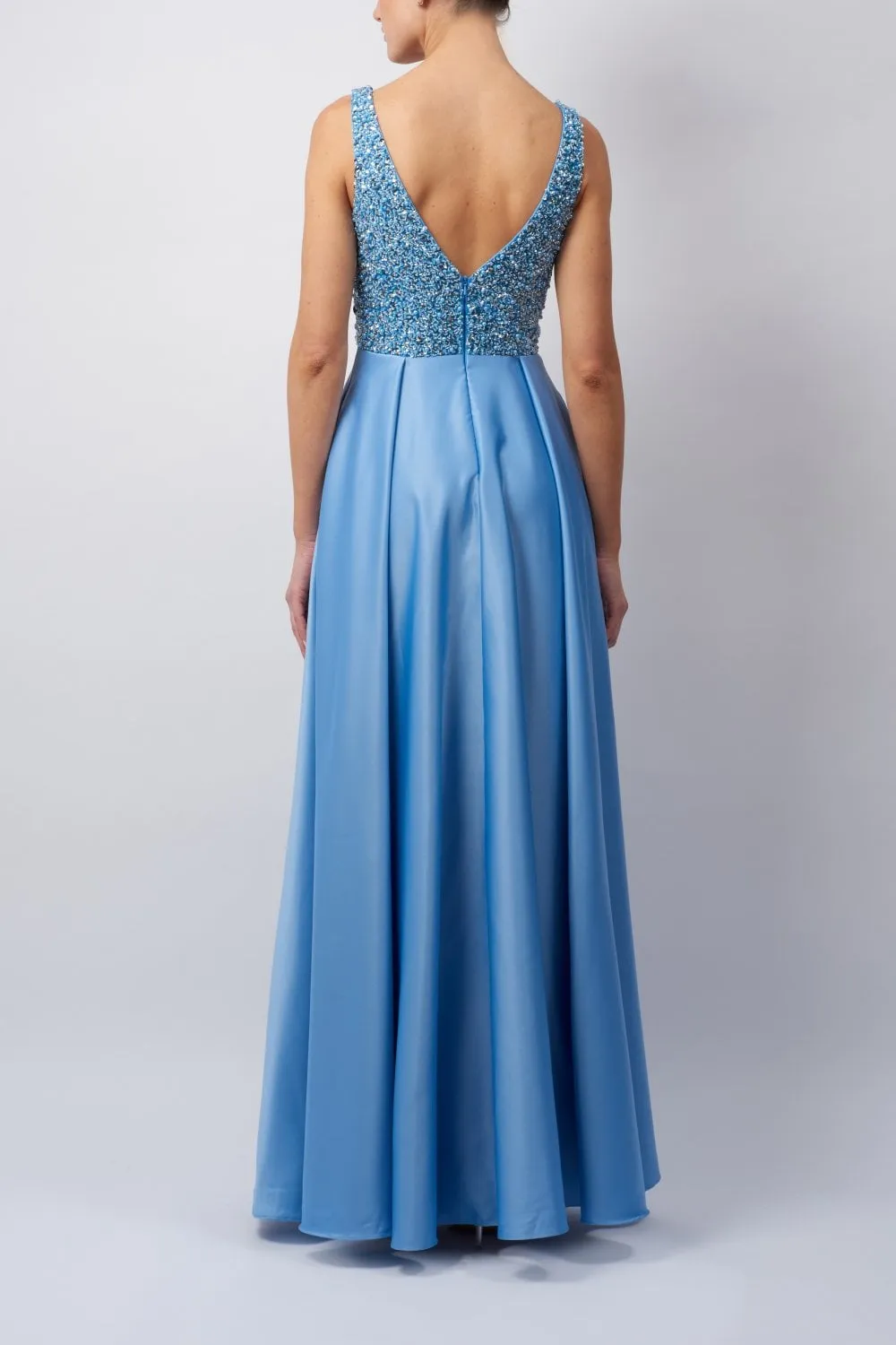 PETROL Beaded Satin Dress with Pockets MC120124 sold by Cargo product image thumbnail 2