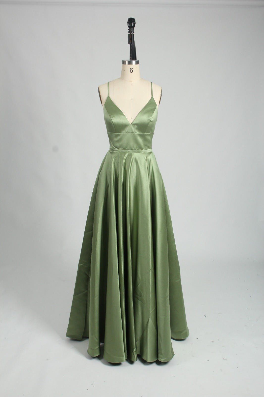 Sage Green Ballgown Jessica Stuart - AVA sold by Cargo