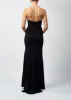 Black Mascara MC123213 Lace Embroidered Slim Dress sold by Cargo