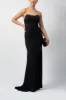 Black Mascara MC123213 Lace Embroidered Slim Dress sold by Cargo