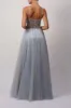 Misty Blue Beaded bodice with sparkle tulle skirt MC12109 sold by Cargo