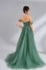Sage Green YLONA Corset Top Tulle Dress sold by Cargo