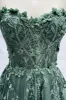 Sage Green YLONA Corset Top Tulle Dress sold by Cargo
