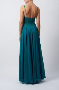 Teal Embellished bridesmaid dress Mascara MC18013 sold by Cargo