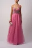 Pink Beaded bodice with sparkle tulle skirt MC12109 sold by Cargo