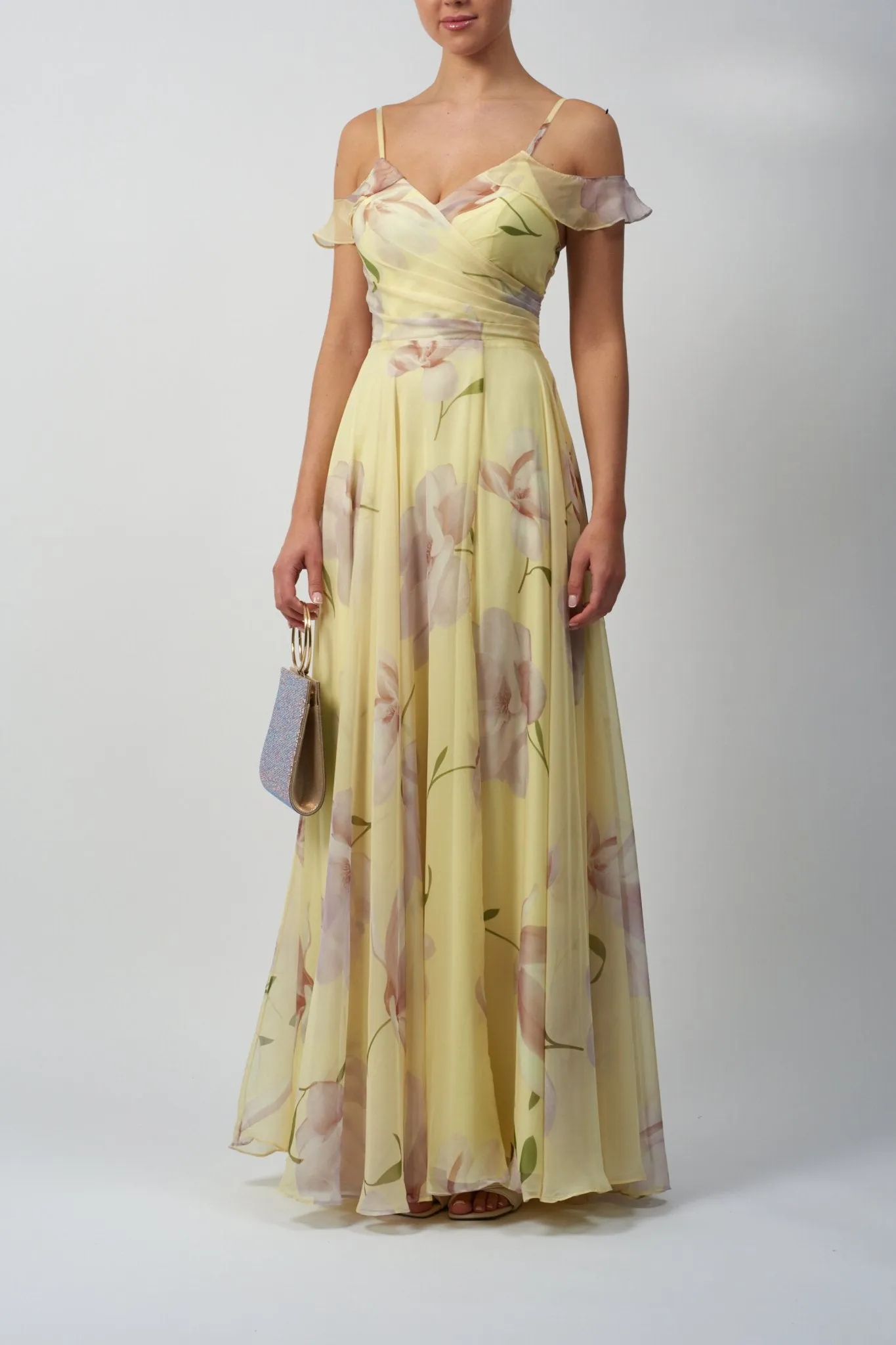 Mascara Mint Chiffon Floral Print MC123234 sold by Cargo