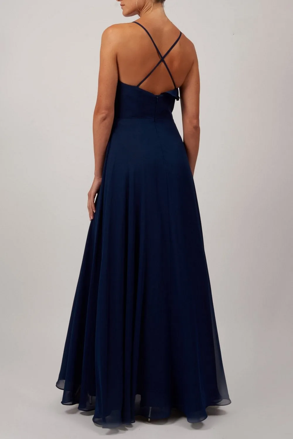 Mascara Wine Frill Tiered Gown MC2119310 sold by Cargo product image thumbnail 2