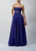 Purple Mascara MC123217 Strapless Embellished Satin Corset Dress sold by Cargo