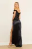 Fitted Corset Off the Shoulder Formal: Black  - DD1286 sold by Cargo