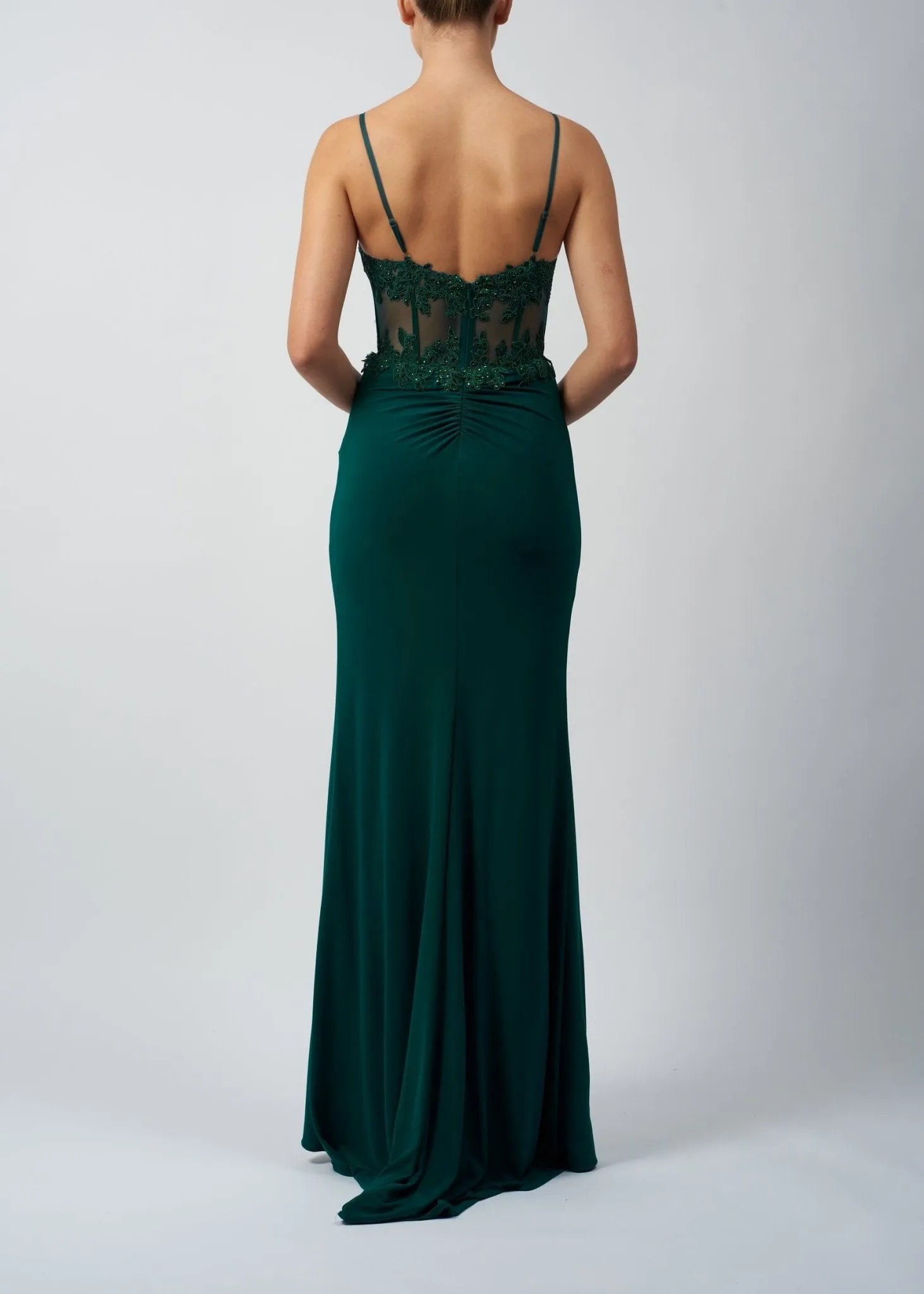 Mascara MC123210 Forest Jersey Corset Prom Dress sold by Cargo product image thumbnail 2