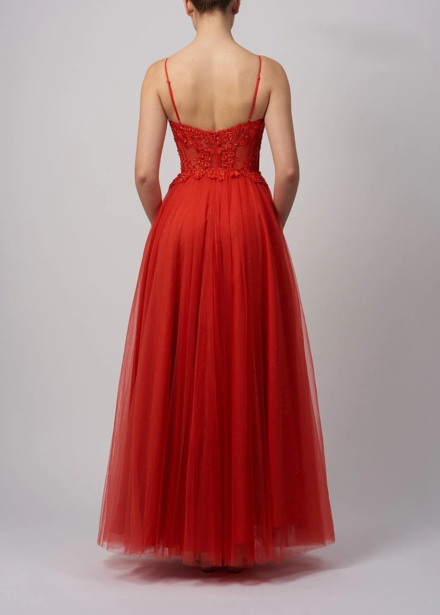 Mascara MC11313 Navy Blue Tulle Ballgown sold by Cargo product image thumbnail 2