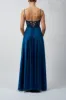 Mascara Forest Embroidered Corset Satin Dress MC18323 sold by Cargo