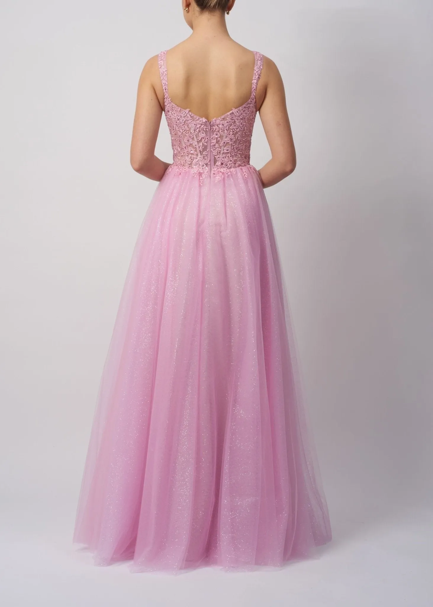 Mascara MC11347 Wisteria Embellished Tulle Prom Dress sold by Cargo product image thumbnail 2