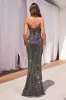 HALTER HOT STONE MESH DRESS: Blue sold by Cargo