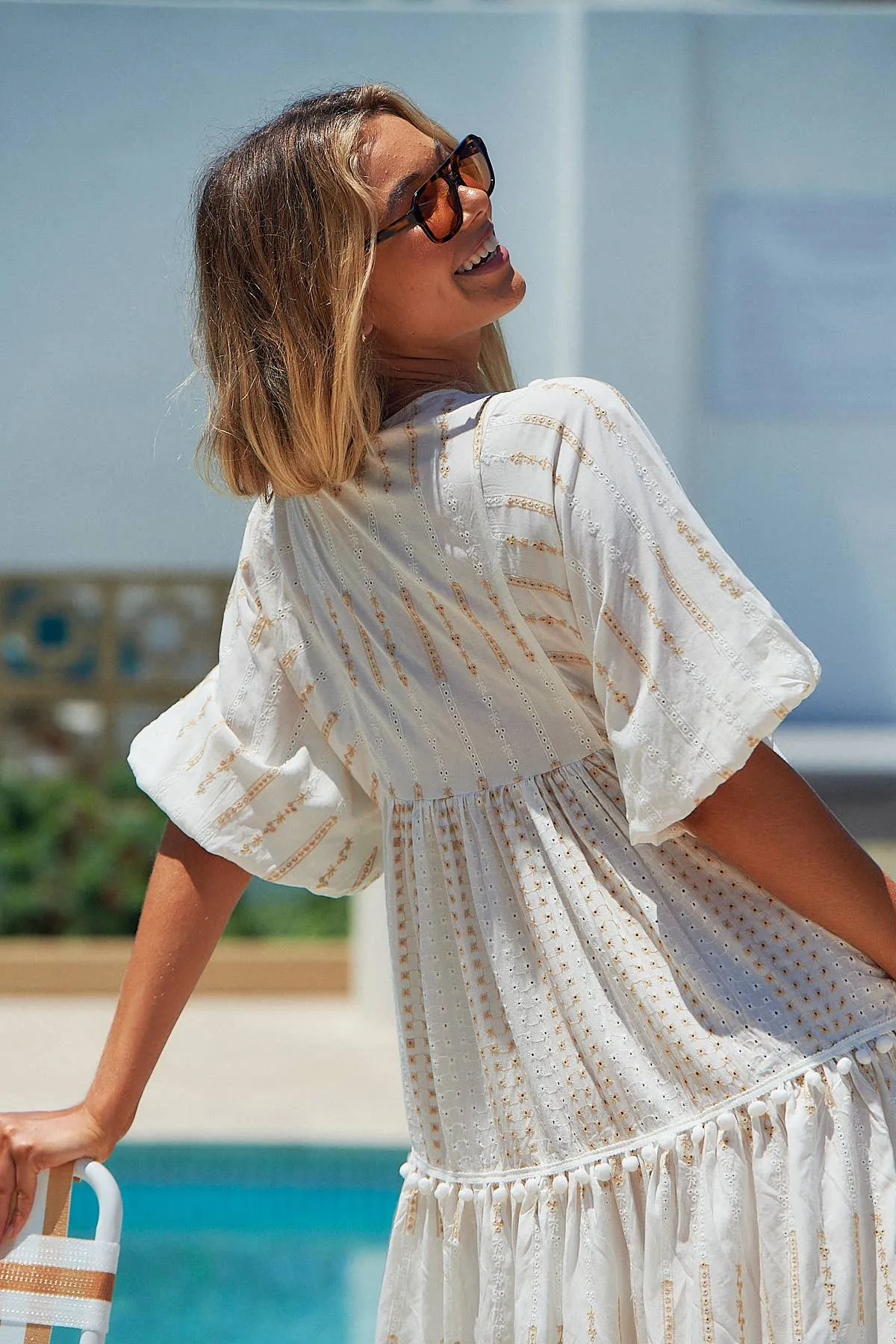 Seashell Palace Midi Summer Boho Dress sold by Cargo product image thumbnail 4
