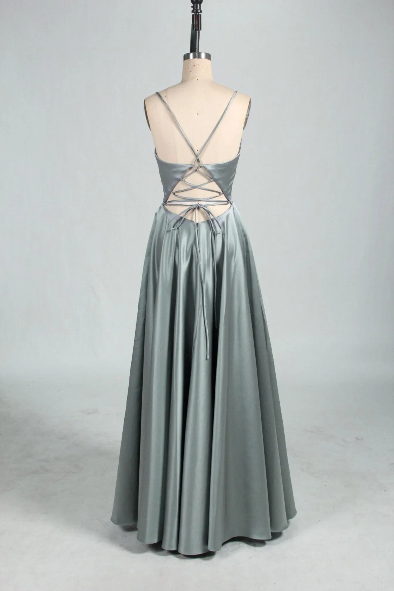 Ava Light Yellow Satin Ballgown – Jessica Stuart sold by Cargo product image thumbnail 3