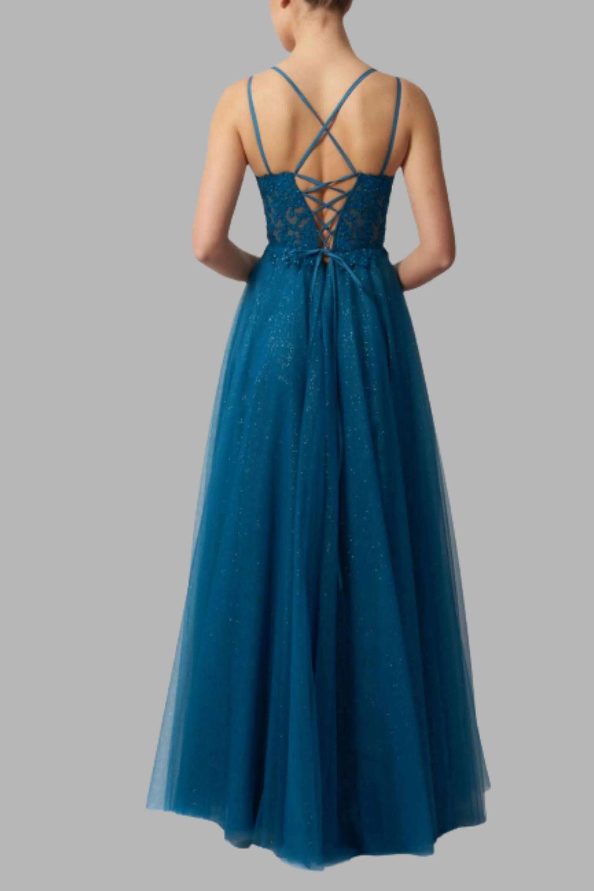 Mascara MC124431 Tie Back Tulle Ballgown sold by Cargo product image thumbnail 2