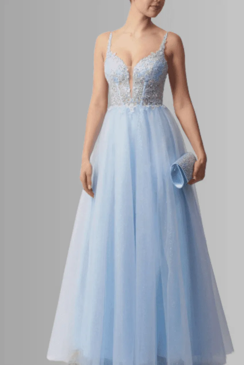 Mascara London MC11514 Tulle Prom Dress sold by Cargo