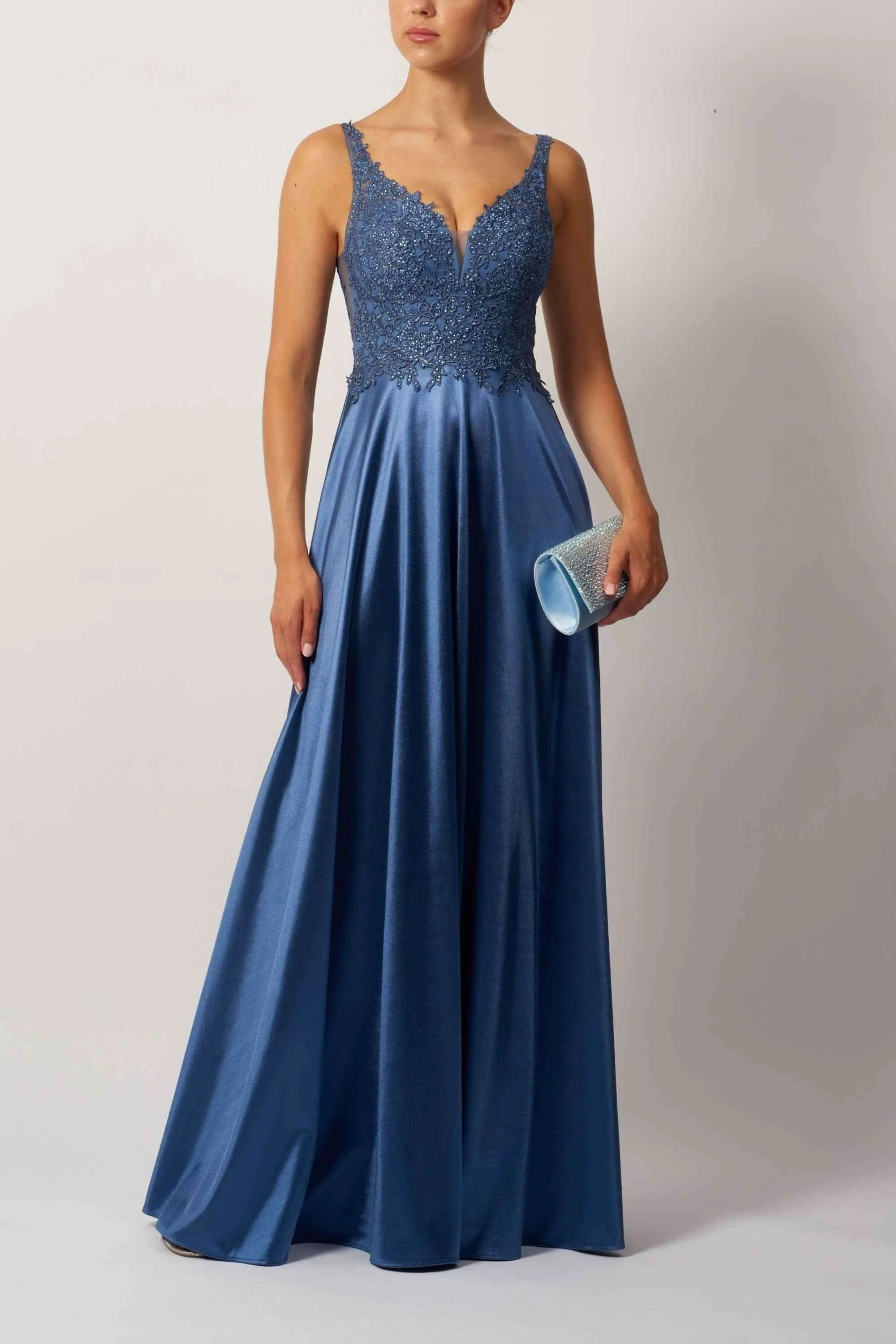 Mascara London MC124412 Satin Bridesmaid Dress sold by Cargo product image thumbnail 3