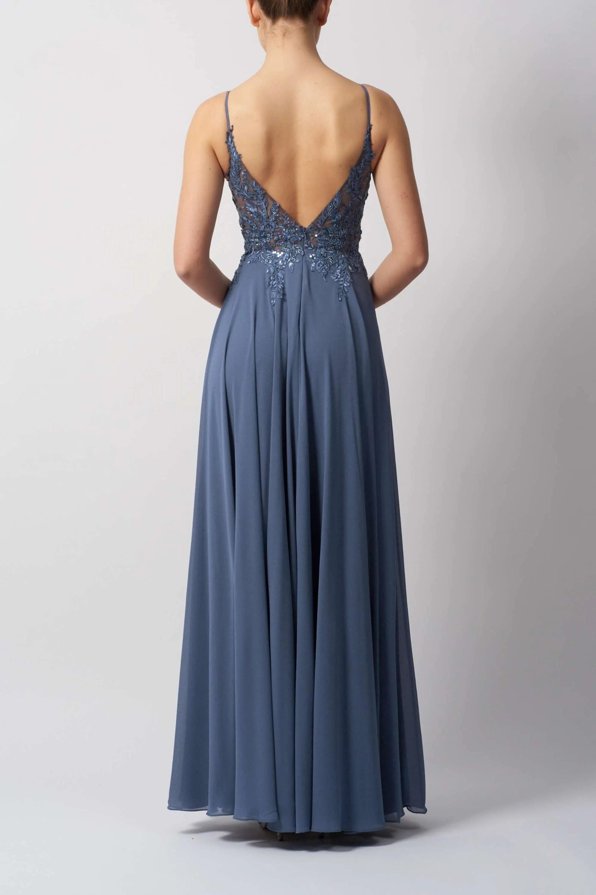 Mascara London MC19442 Chiffon Bridesmaid Dress sold by Cargo product image thumbnail 3