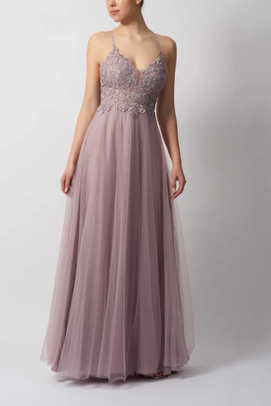 Mascara MC114410 Net Tulle Prom Dress sold by Cargo