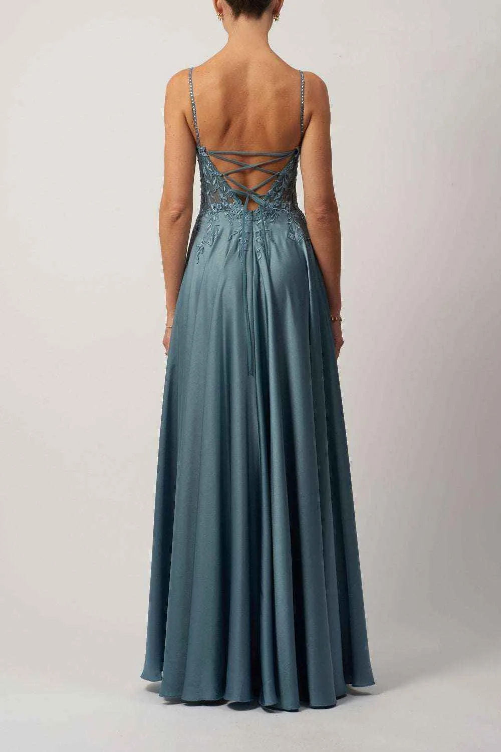 Satin Corset Bridesmaid Dress MC192045: Mascara London sold by Cargo product image thumbnail 2