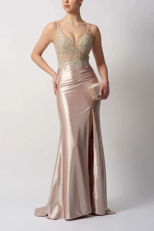 Mascara Champagne Prom Dress MC114411 sold by Cargo