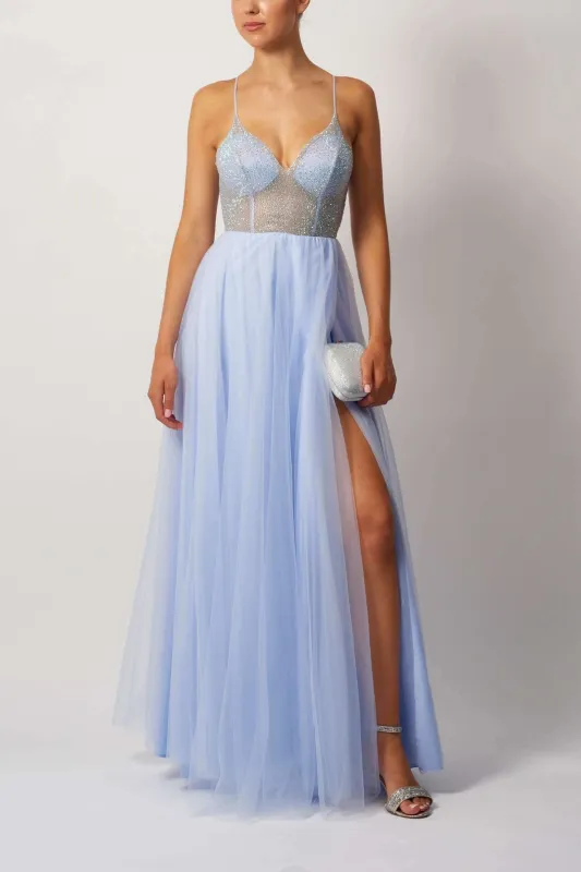 Pink Ball Gown Prom Dress Mascara MC295110 sold by Cargo