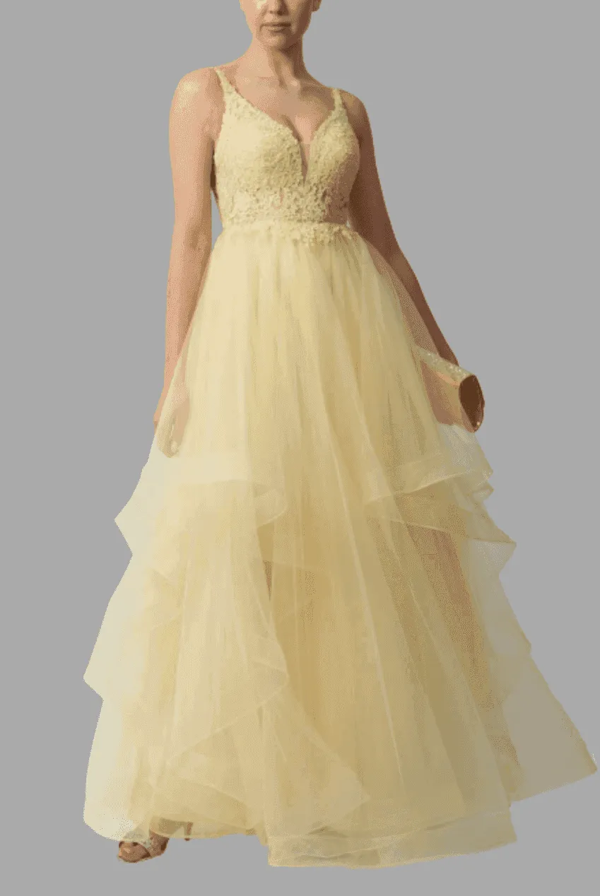 Royal Blue Prom Dresses: Elegance with Mascara MC12515 Gown sold by Cargo