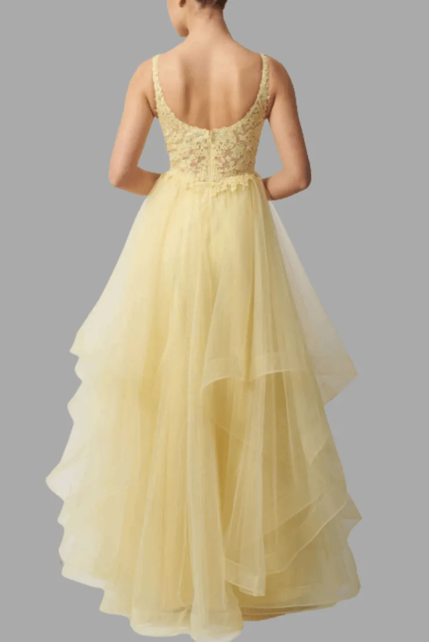 Mascara MC12515 DOUBLE TULLE Blue Gown sold by Cargo product image thumbnail 2